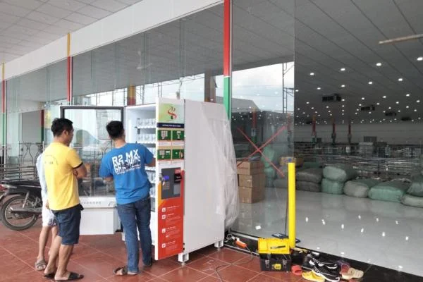 Tsevengding Lắp máy bán hàng tự động tại Tây ninh phục vụ 24/7 Trung tâm mua sắm T-MART