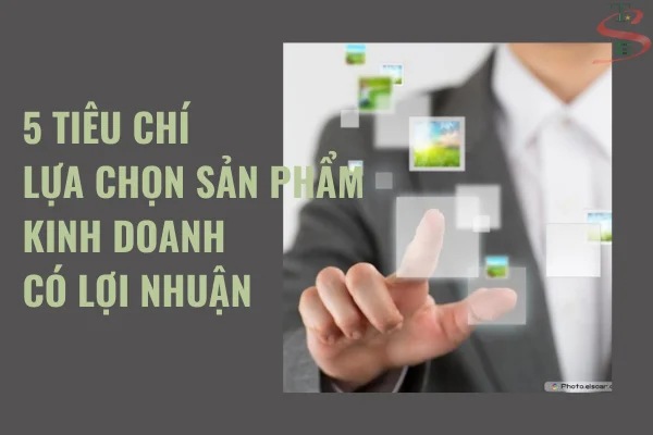 5 TIÊU CHÍ LỰA CHỌN SẢN PHẨM KINH DOANH TỐI ƯU LỢI NHUẬN