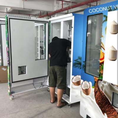 Mô hình kinh doanh với máy bán dừa tự động Mô hình kinh doanh với máy bán dừa tự động