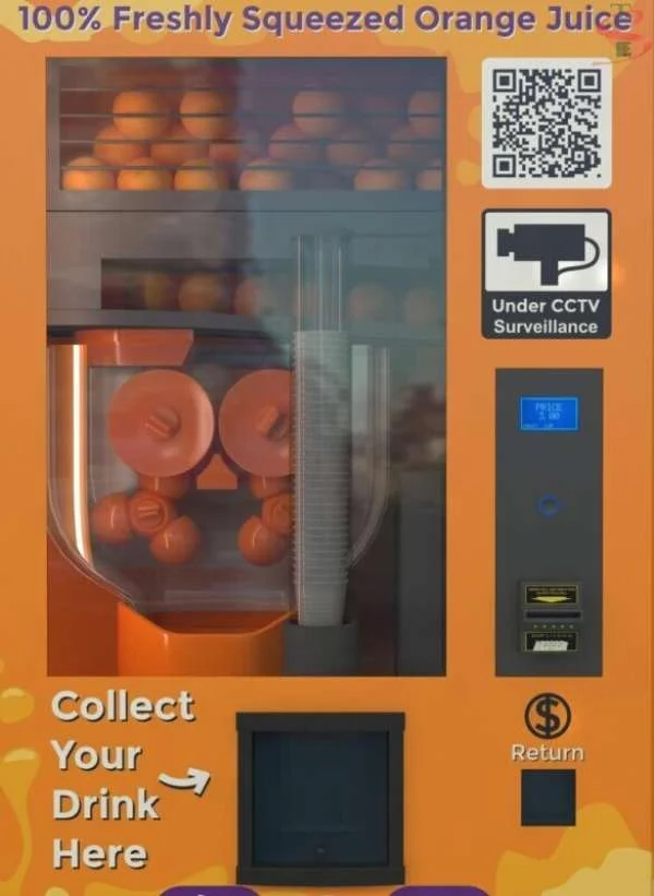 Nên hay không chọn mua máy bán nước cam tự động hiện nay?