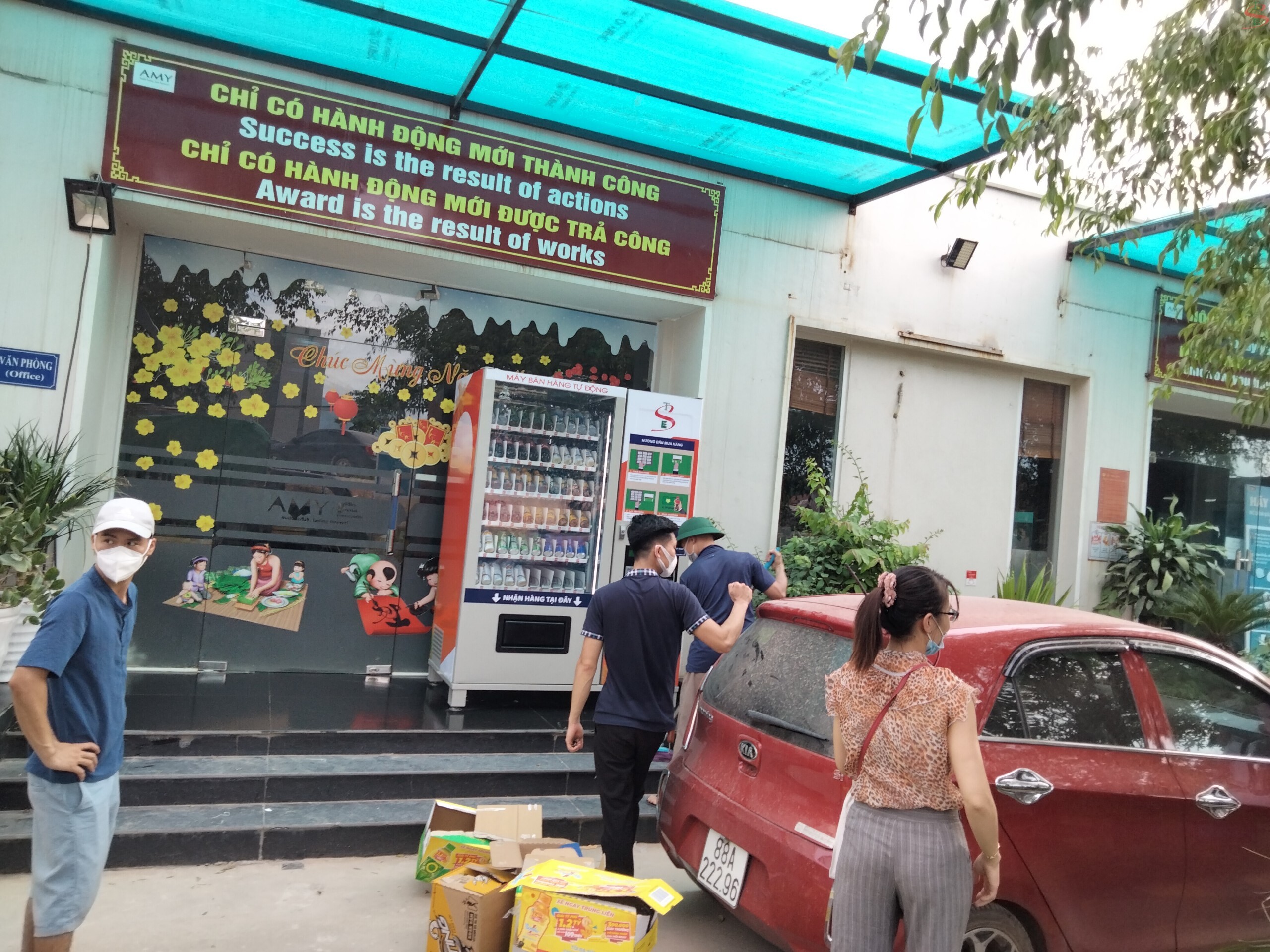 Máy bán nước tự động TSE đã phổ biến trên cả 3 miền Việt Nam
